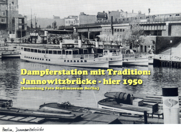 Dampferstation mit Tradition