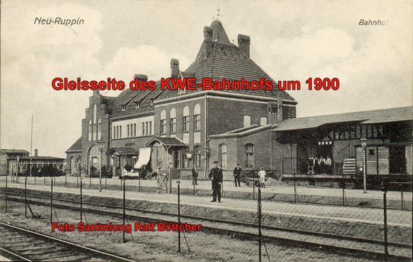 Neuruppin und seine Bahnhöfe